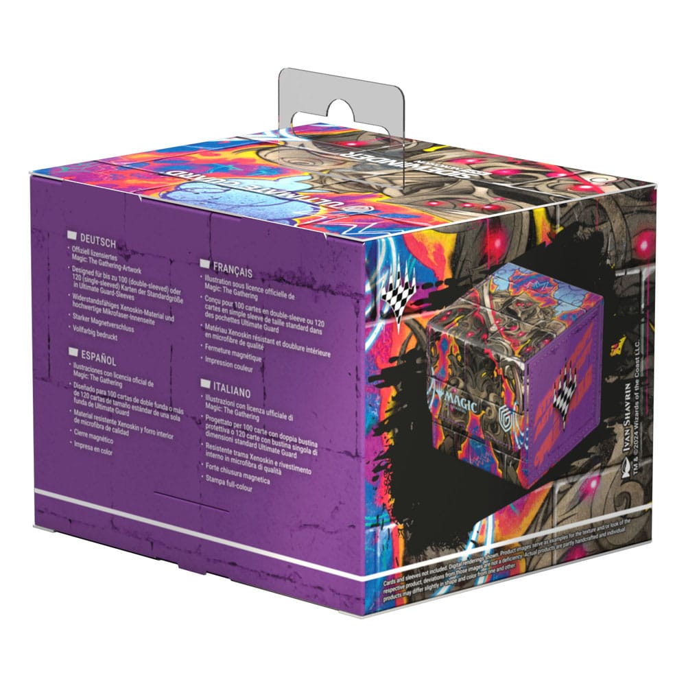 Caja Ultimate Guard Sidewinder 100+ Xenoskin Magic: The Gathering "Aetherdrift" - Coalstoke Gearhulk