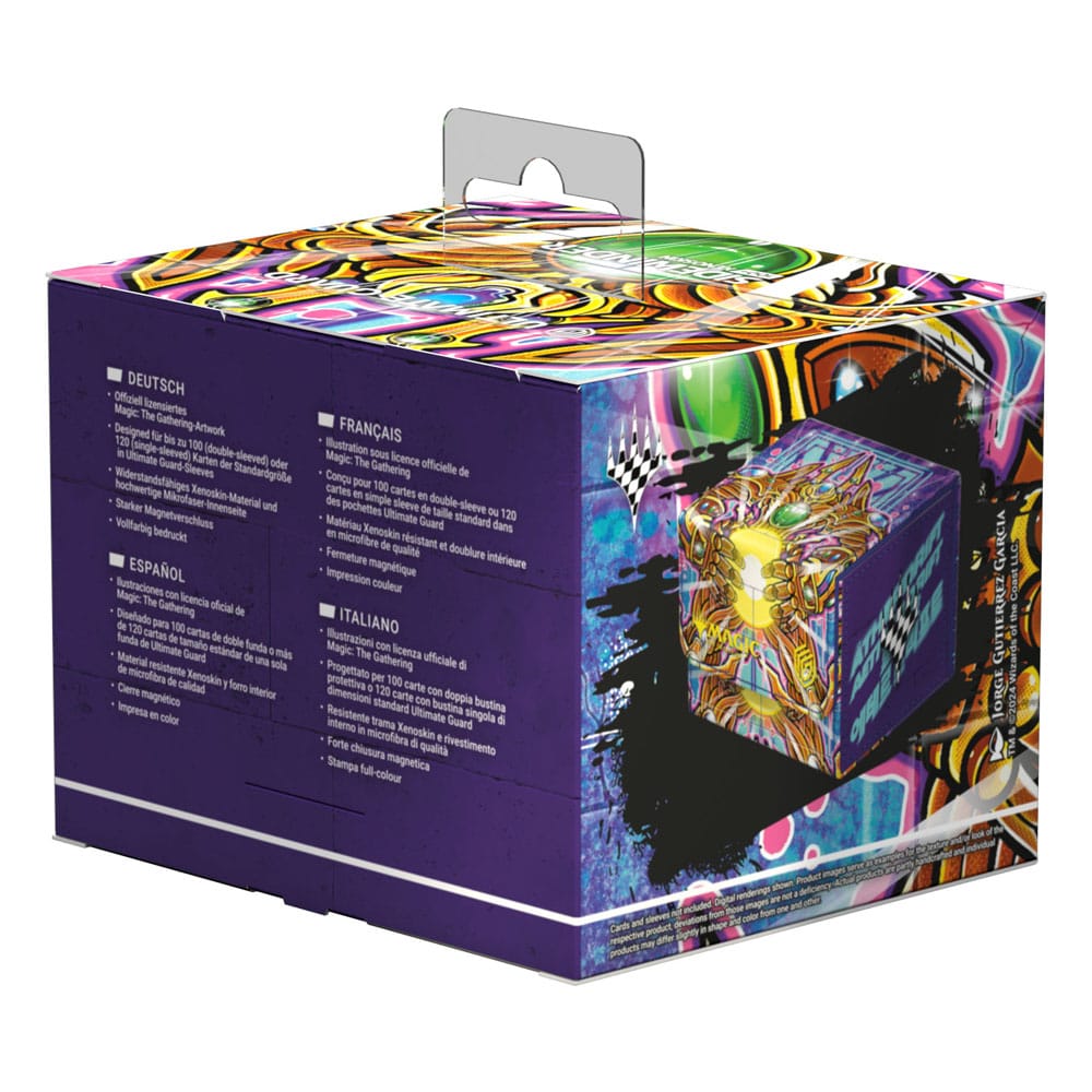 Caja Ultimate Guard Sidewinder 100+ Xenoskin Magic: The Gathering "Aetherdrift" - Solar Gearhulk