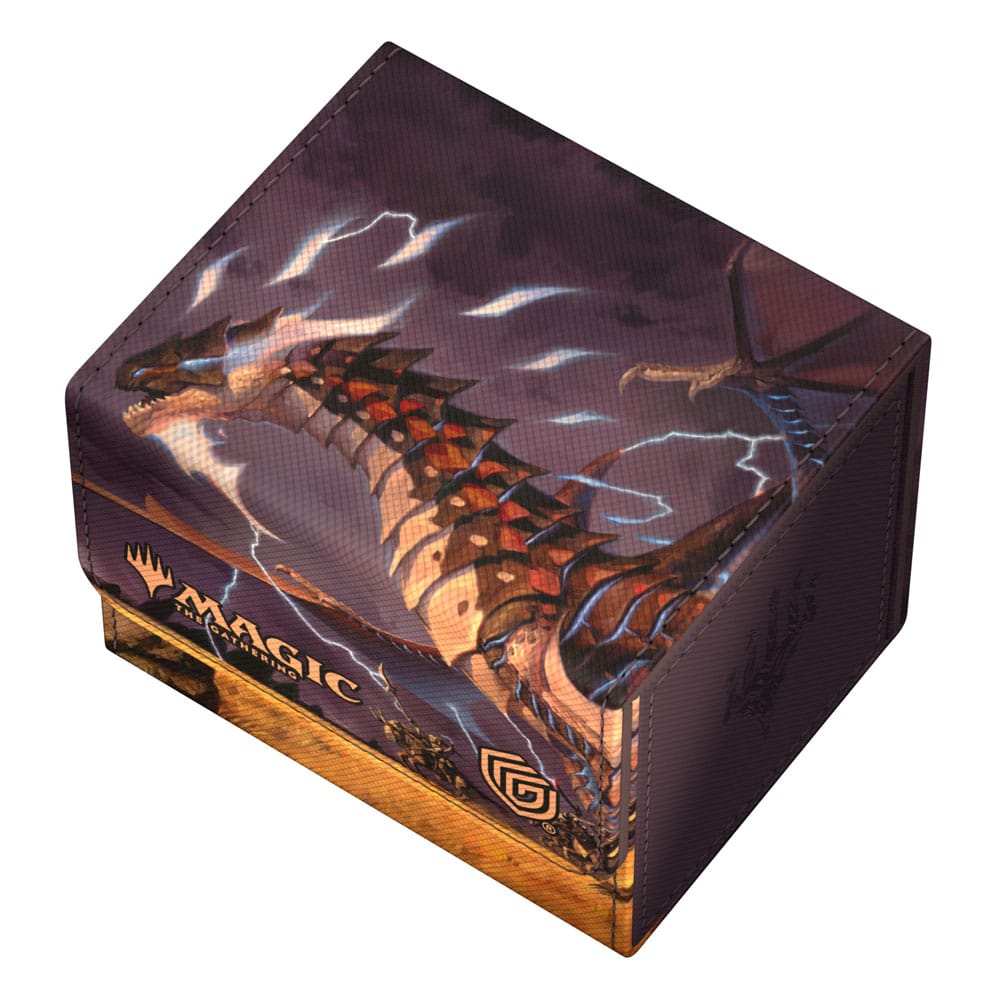 Caja Ultimate Guard Sidewinder 100+ Xenoskin Magic: The Gathering "Tarkir: Dragonstorm" Ghostfire - Neriv, Heart of the Storm
