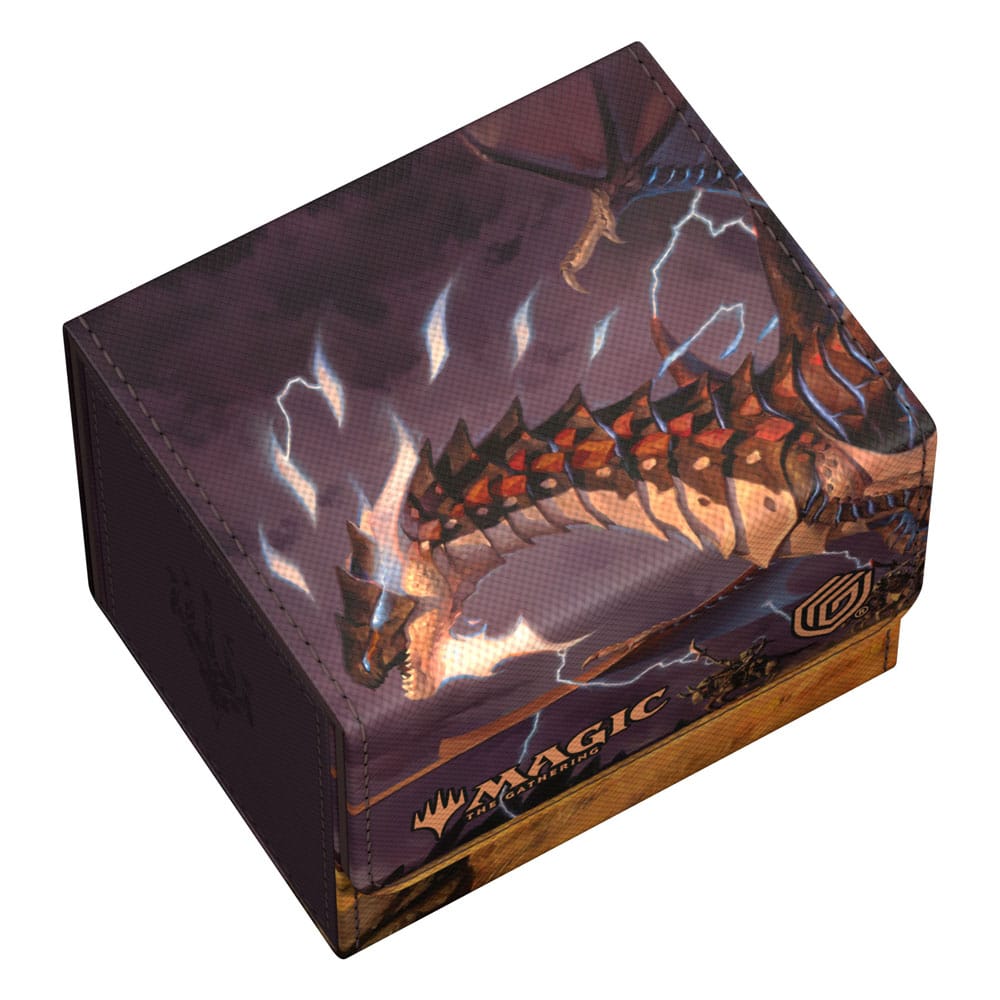 Caja Ultimate Guard Sidewinder 100+ Xenoskin Magic: The Gathering "Tarkir: Dragonstorm" Ghostfire - Neriv, Heart of the Storm