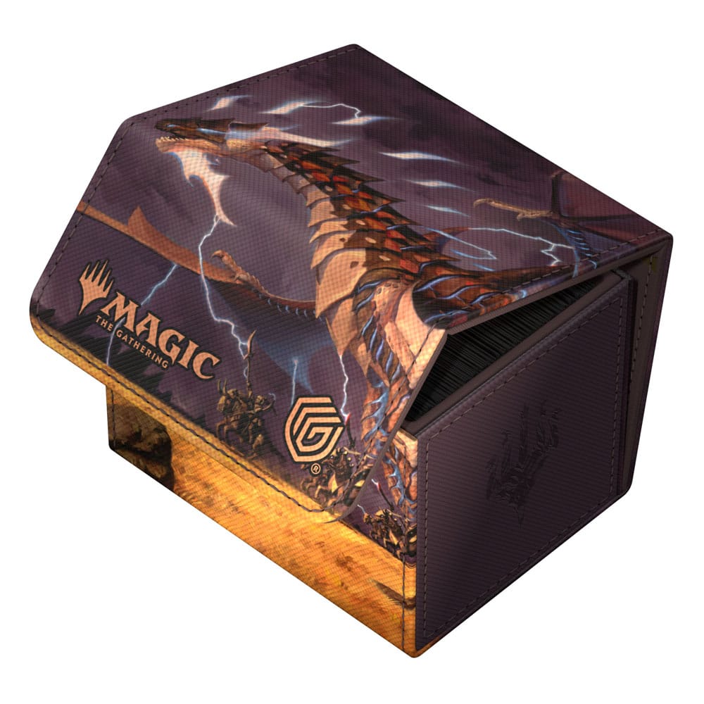 Caja Ultimate Guard Sidewinder 100+ Xenoskin Magic: The Gathering "Tarkir: Dragonstorm" Ghostfire - Neriv, Heart of the Storm
