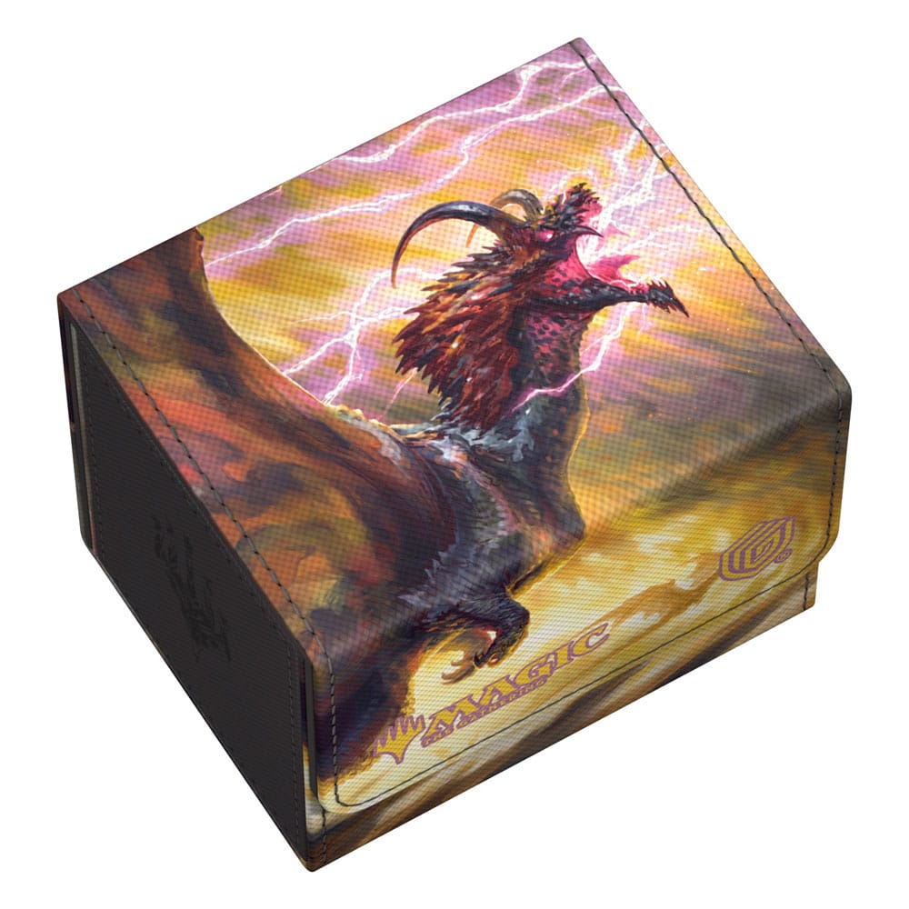 Caja Ultimate Guard Sidewinder 100+ Xenoskin Magic: The Gathering "Tarkir: Dragonstorm" Ghostfire - Stormscale Scion