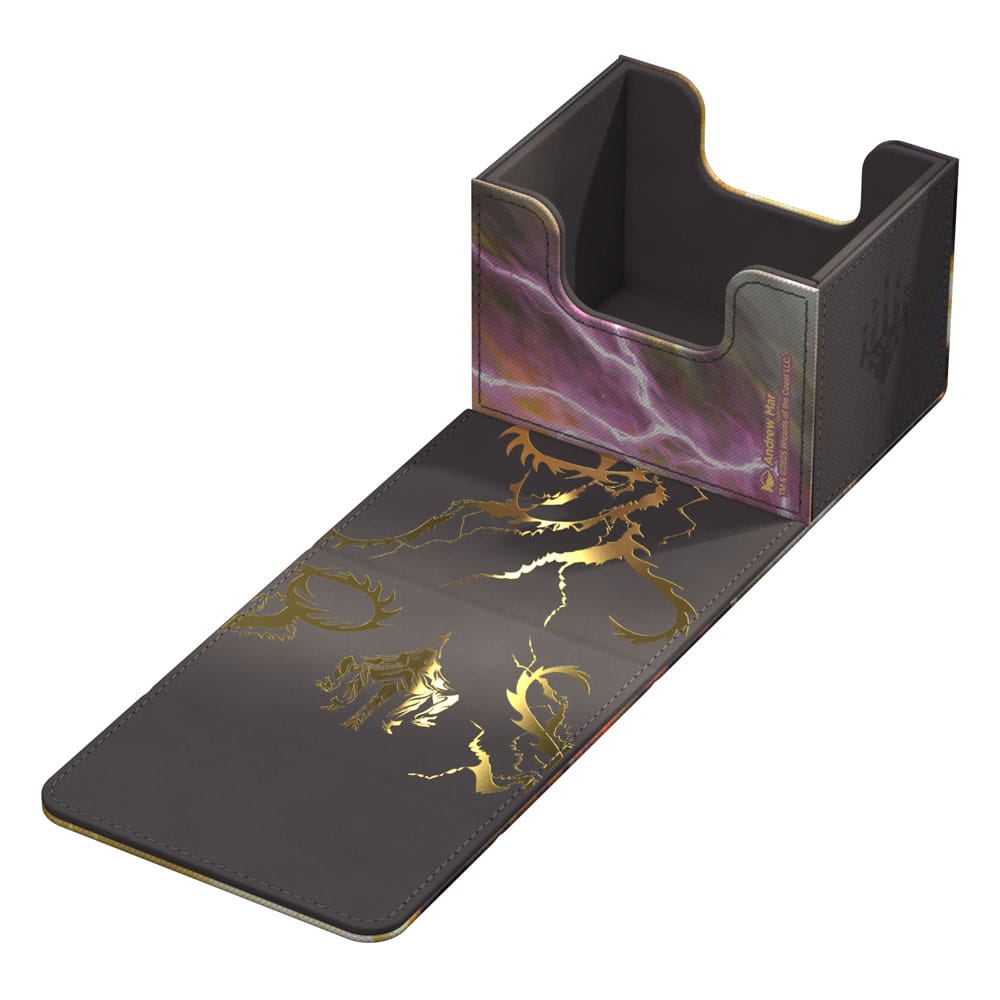 Caja Ultimate Guard Sidewinder 100+ Xenoskin Magic: The Gathering "Tarkir: Dragonstorm" Ghostfire - Stormscale Scion