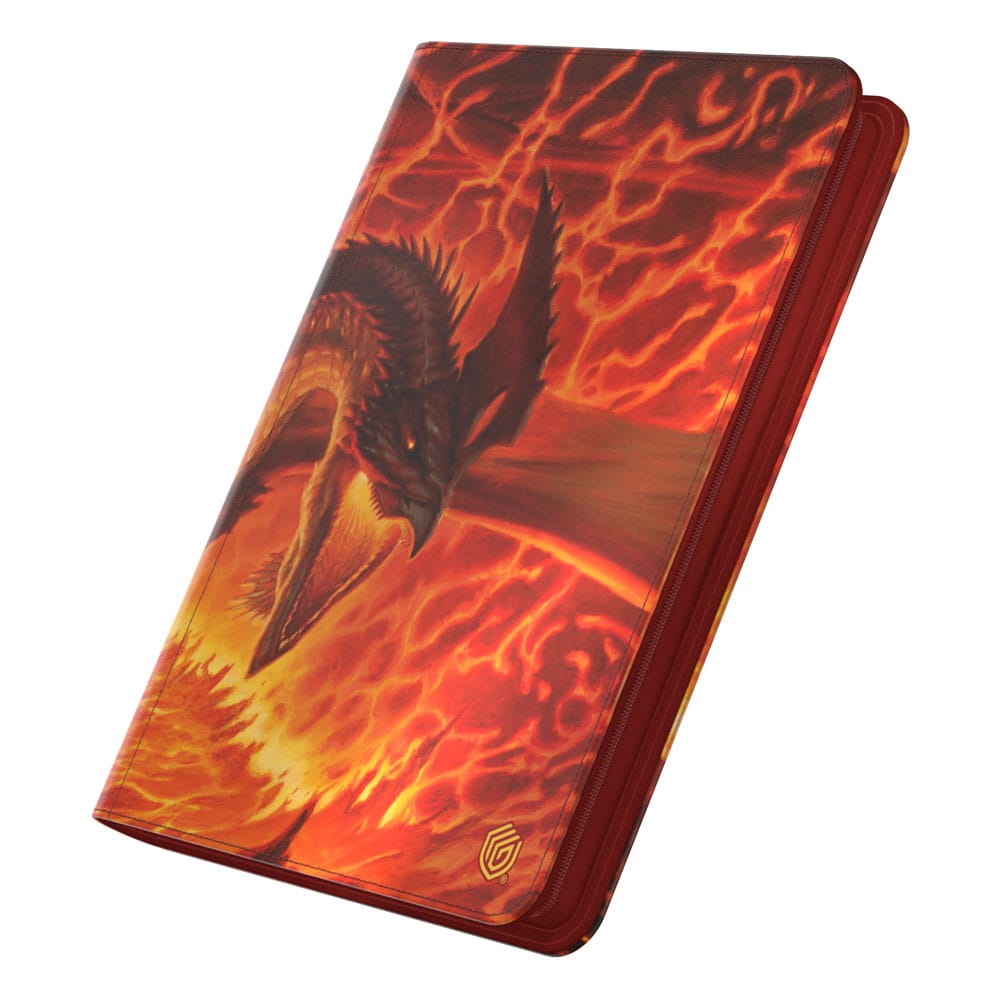 Archivador Ultimate Guard Zipfolio 360 Xenoskin Magic: The Gathering "Tarkir: Dragonstorm" - Magmatic Hellkite