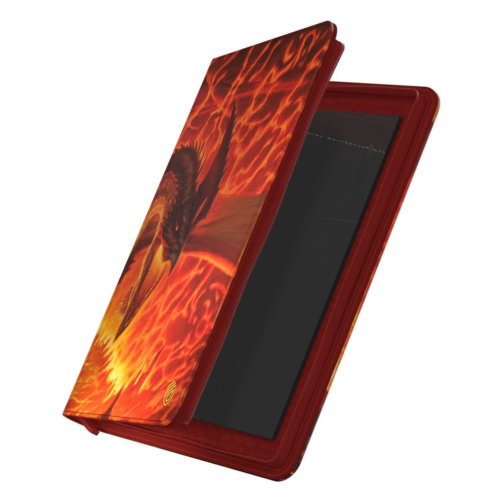 Archivador Ultimate Guard Zipfolio 360 Xenoskin Magic: The Gathering "Tarkir: Dragonstorm" - Magmatic Hellkite