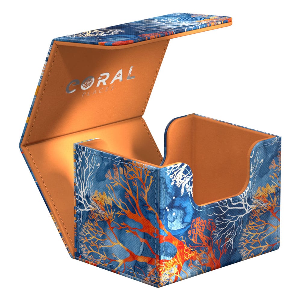 Caja Ultimate Guard Sidewinder 100+ Xenoskin 2025 Exclusive "Coral Places" - Fiery Reef