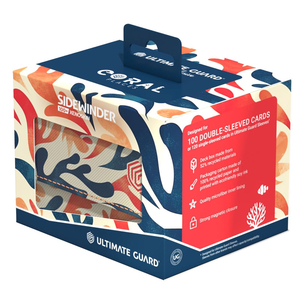 Caja Ultimate Guard Sidewinder 100+ Xenoskin 2025 Exclusive "Coral Places" - Mellow Sea