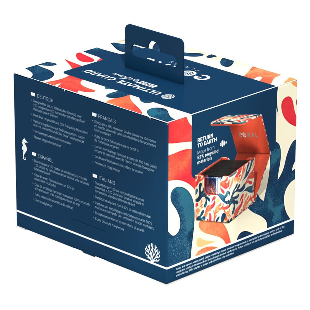 Caja Ultimate Guard Sidewinder 100+ Xenoskin 2025 Exclusive "Coral Places" - Mellow Sea
