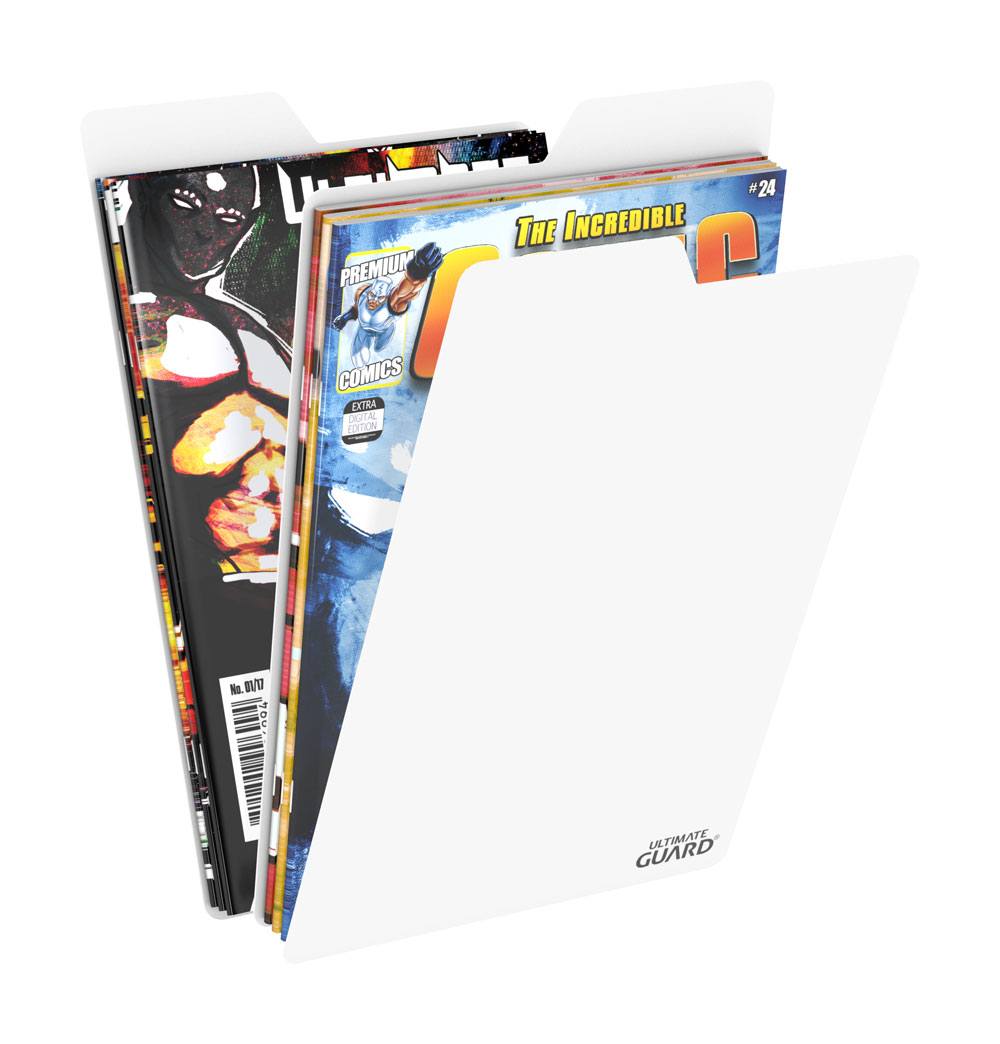 Comic Ultimate Guard Premium Comic Book Dividers Separadores para Cómics Blanco (25)