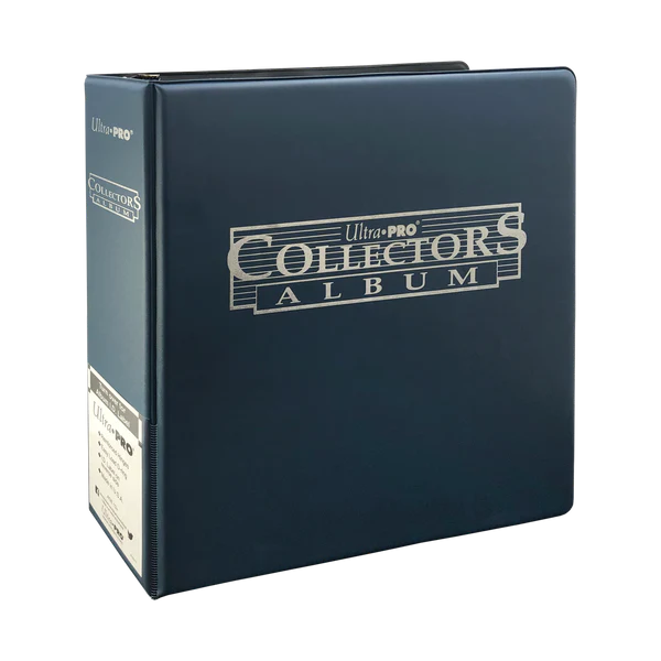 Archivador Ultra Pro 3 anillas Album Collector's Card Azul10pristine