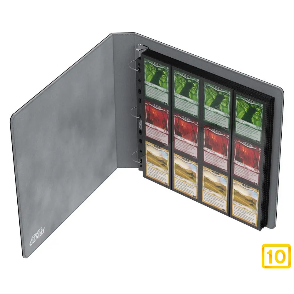 Archivador Ultimate Guard Supreme Collector´s Album QuadRow 3-Ring XenoSkin SLIM Negro - 10pristine