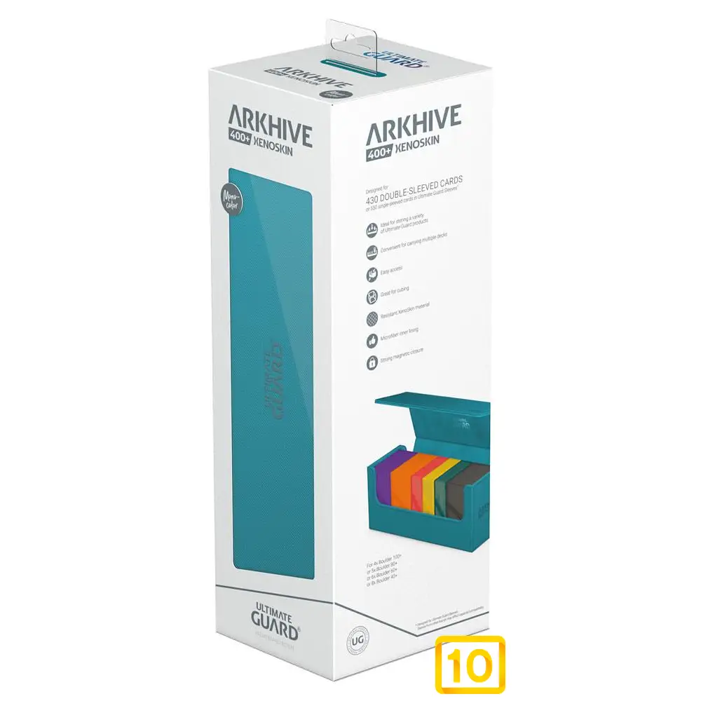 Caja Ultimate Guard Arkhive 400+ XenoSkin Monocolor Gasolina Azul - 10pristine