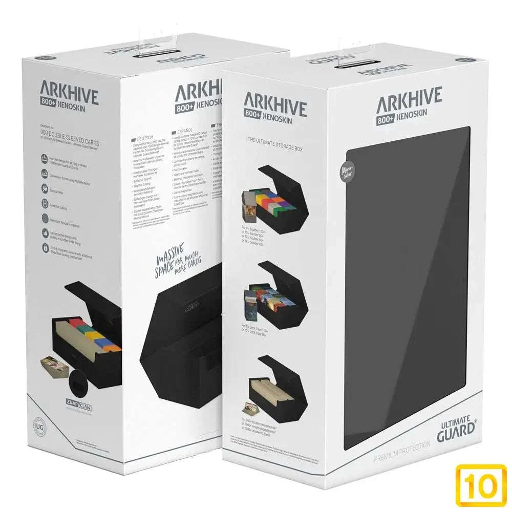 Caja Ultimate Guard Arkhive 800+ XenoSkin Monocolor Black -