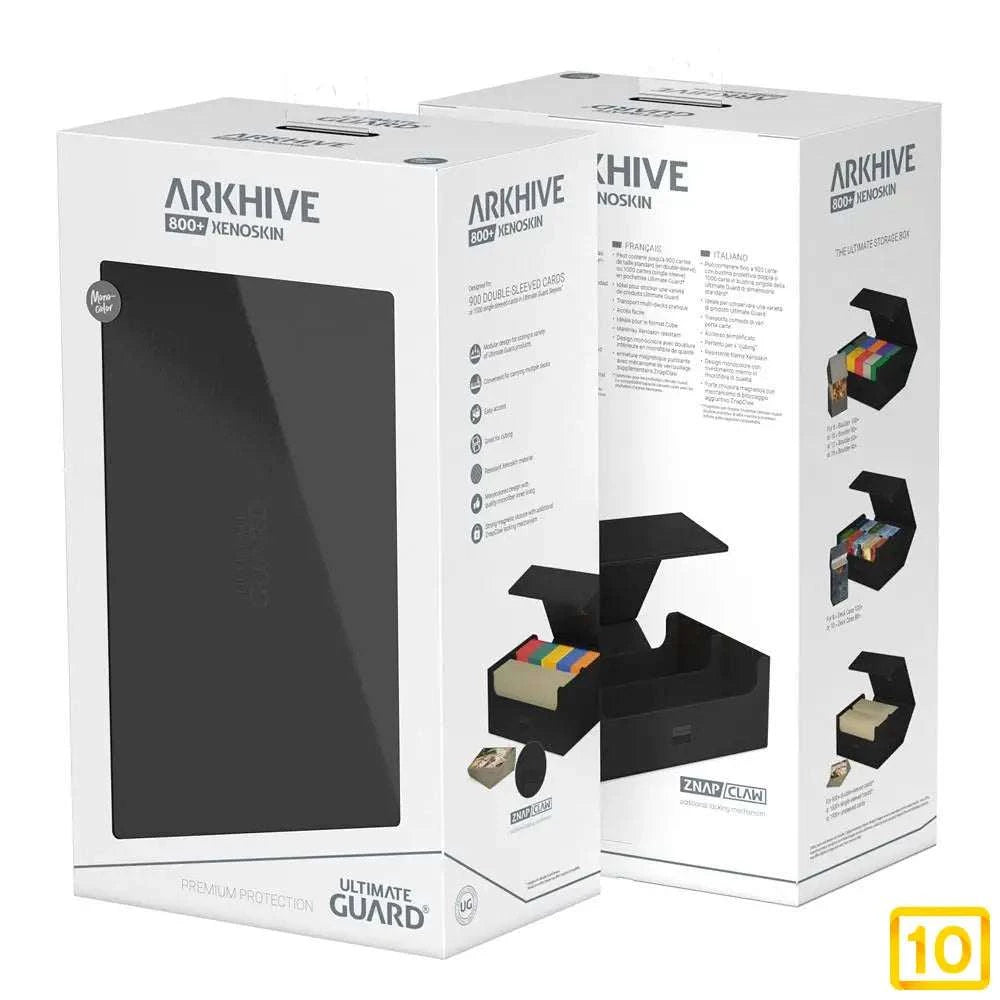 Caja Ultimate Guard Arkhive 800+ XenoSkin Monocolor Black -