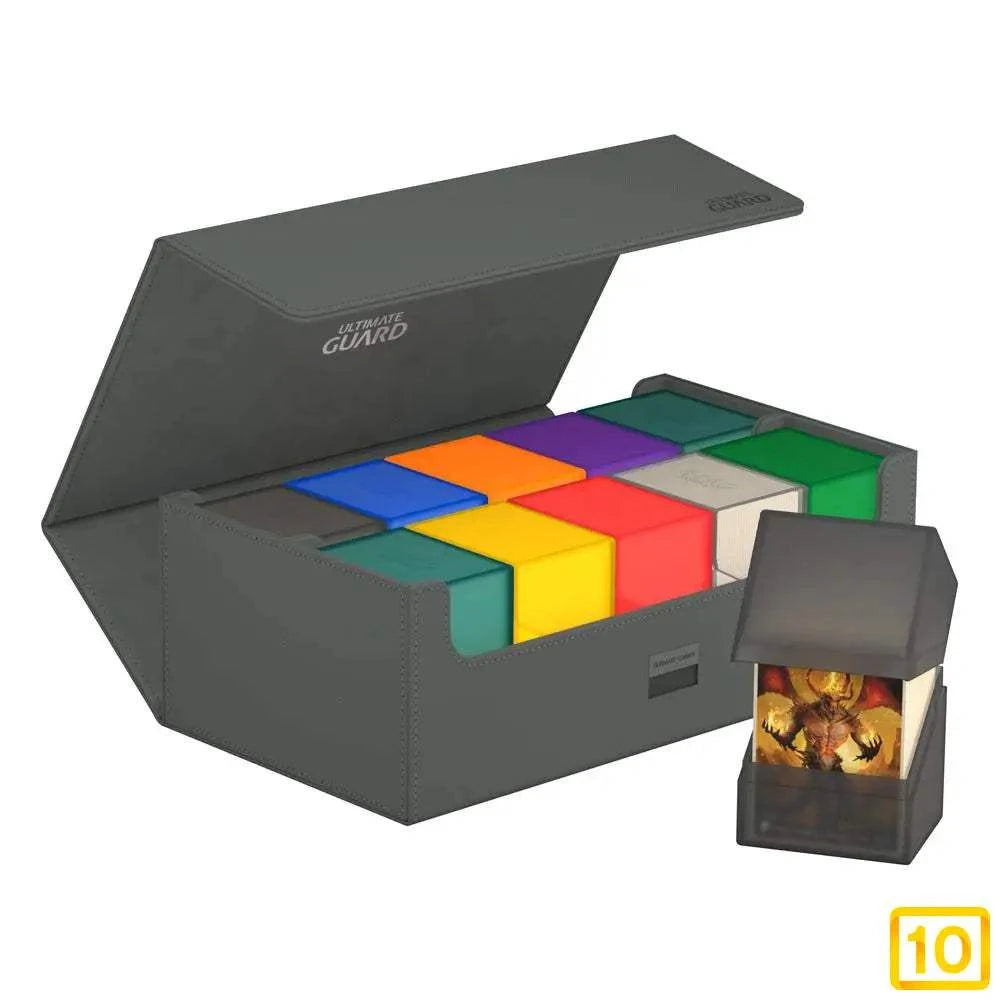 Caja Ultimate Guard Arkhive 800+ XenoSkin Monocolor Gris -