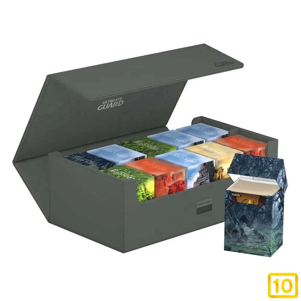 Caja Ultimate Guard Arkhive 800+ XenoSkin Monocolor Gris -