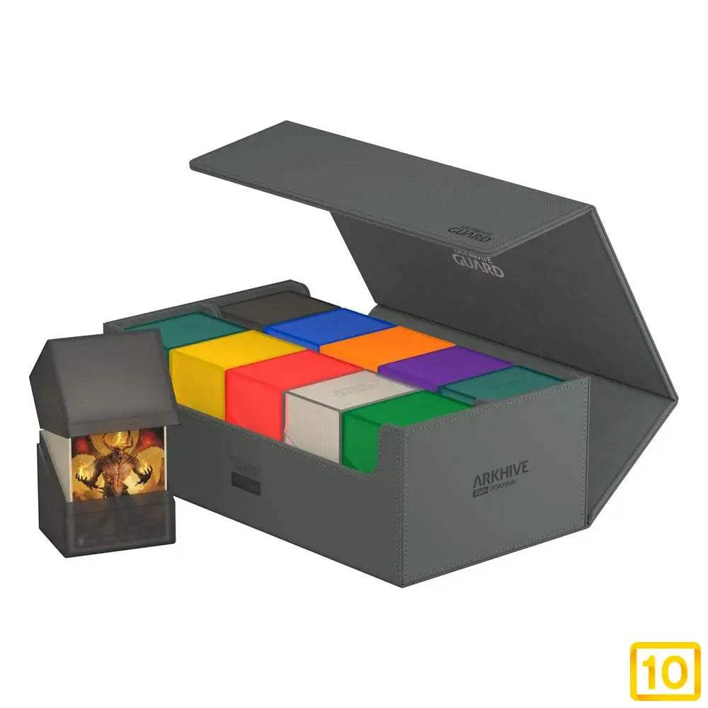 Caja Ultimate Guard Arkhive 800+ XenoSkin Monocolor Gris -