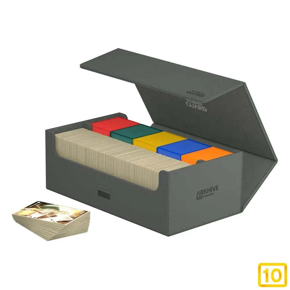 Caja Ultimate Guard Arkhive 800+ XenoSkin Monocolor Gris -