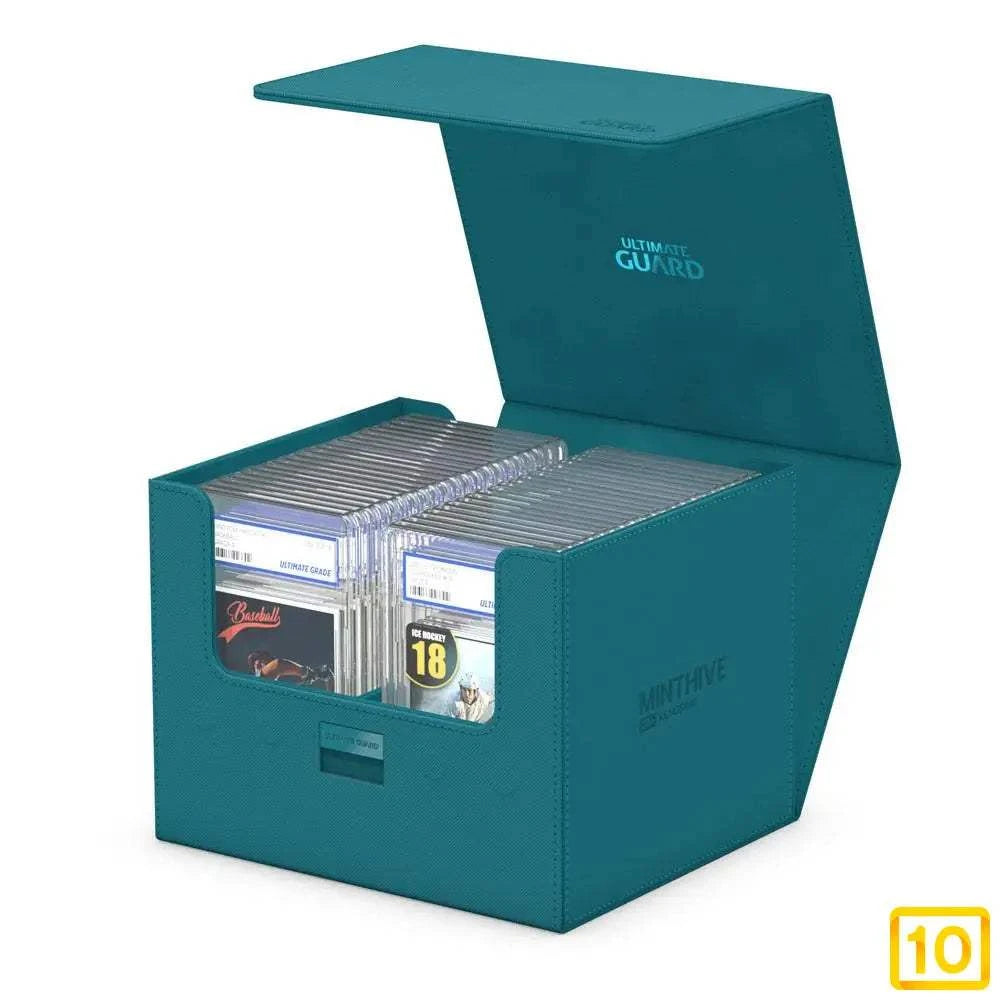 Caja Ultimate Guard Minthive 30+ XenoSkin Gasolina Azul -