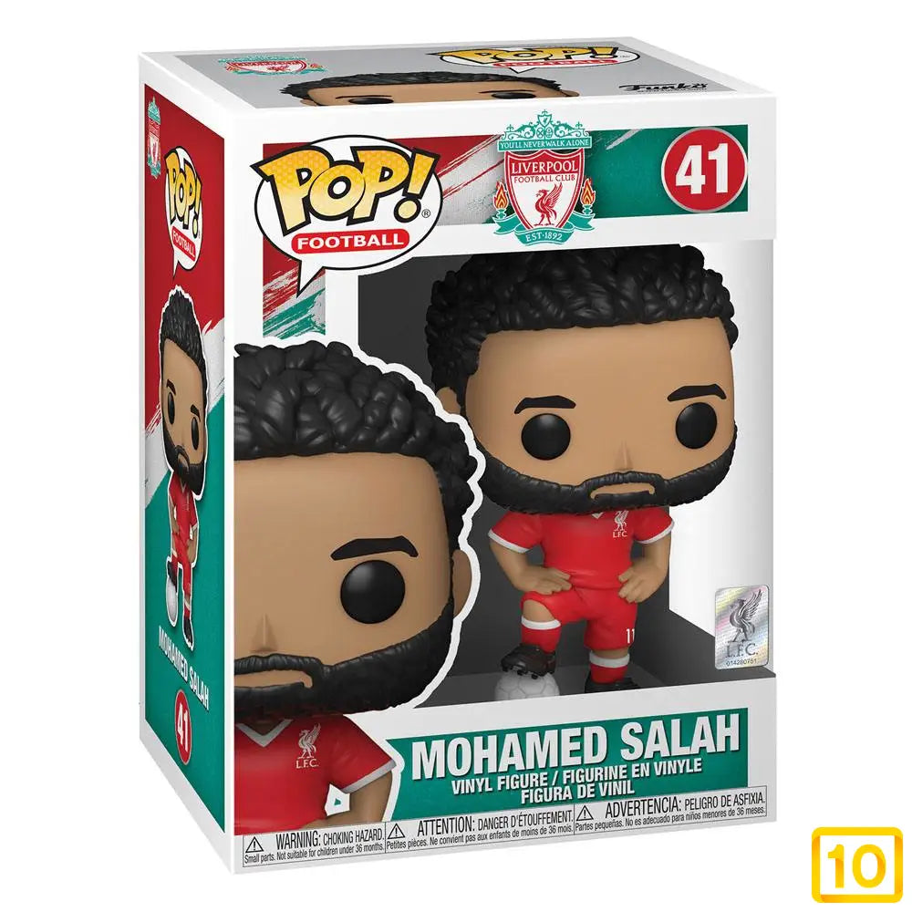 Funko Liverpool F.C. POP! Football Vinyl Figura Mohamed Salah 9 cm - 10pristine