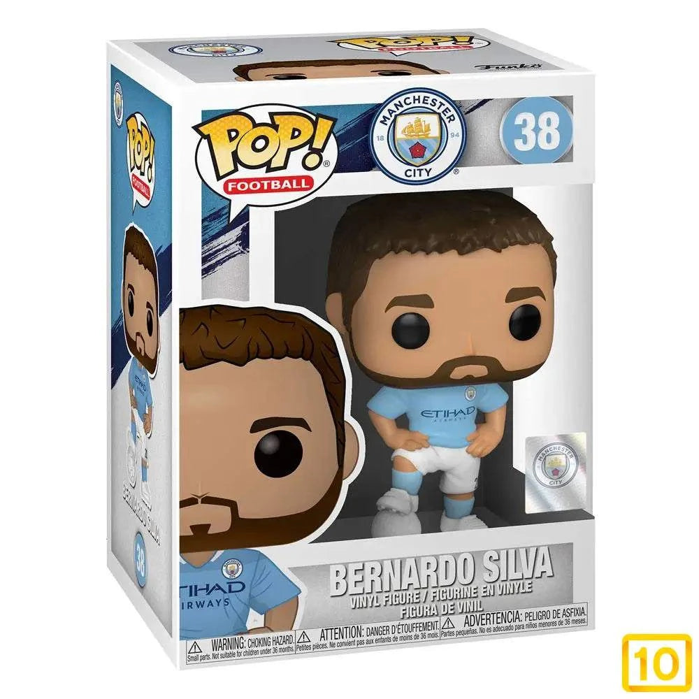 Funko Manchester City F.C. POP! Football Vinyl Figura Bernardo Silva 9 cm - 10pristine