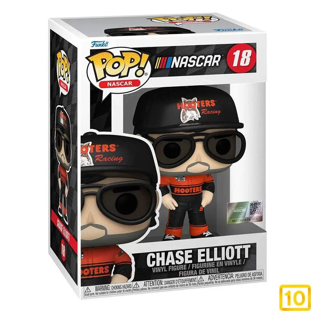 Funko NASCAR POP! Sports Vinyl Figura Chase Elliot (Hooters) 9 cm - 10pristine