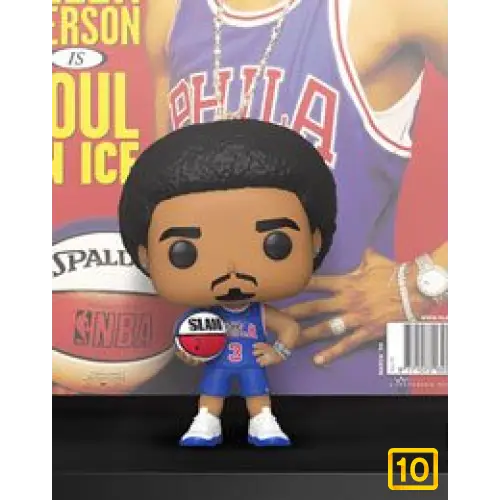 Funko NBA Cover POP! Basketball Vinyl Figura Allen Iverson (SLAM Magaz10pristine