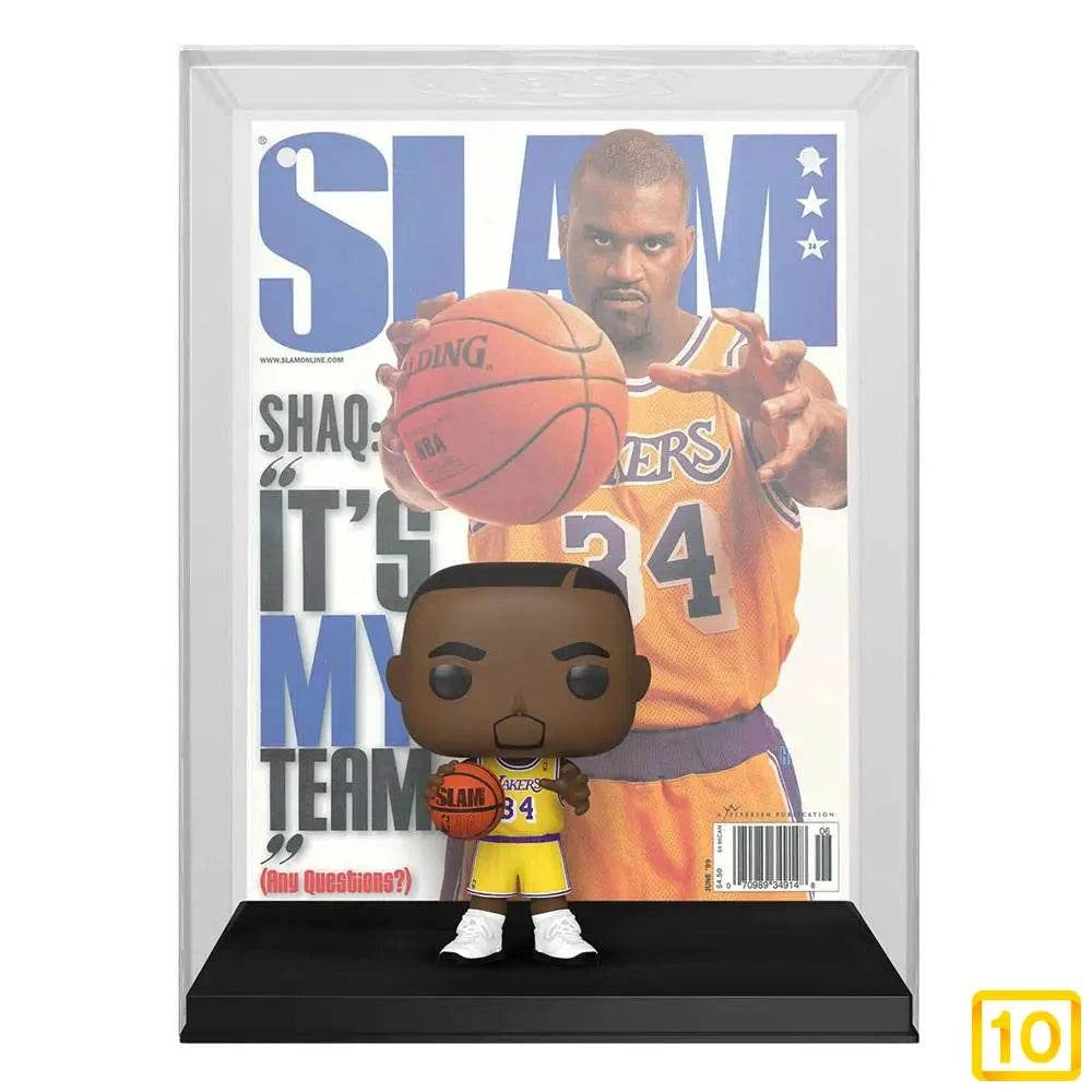 Funko NBA Cover POP! Basketball Vinyl Figura Shaquille O'Neal (SLAM Ma10pristine
