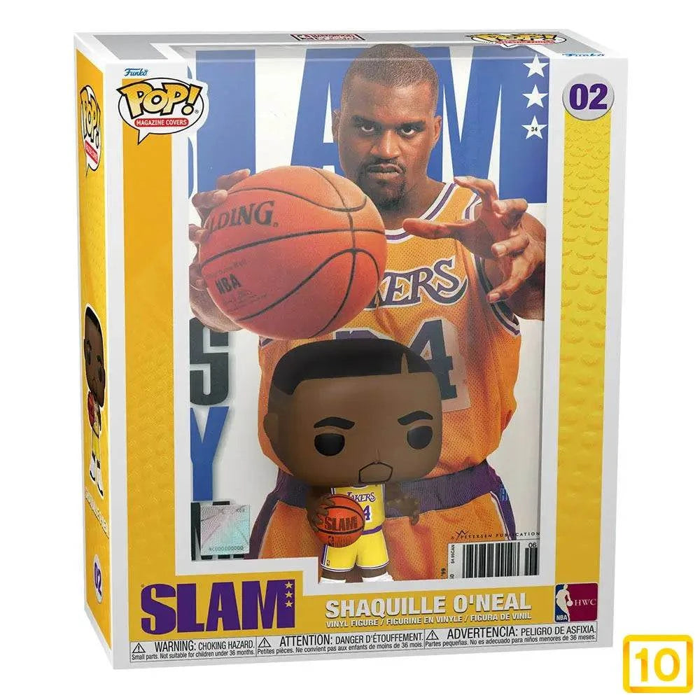 Funko NBA Cover POP! Basketball Vinyl Figura Shaquille O'Neal (SLAM Ma10pristine