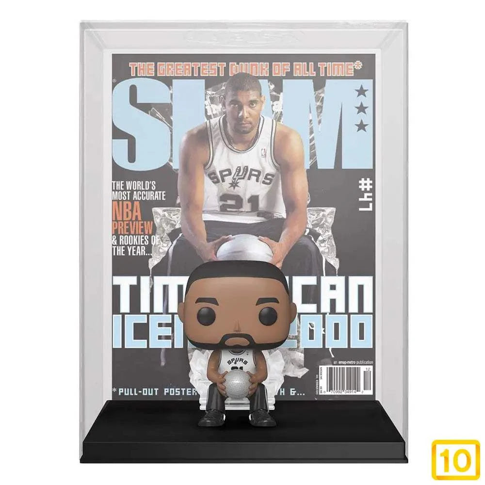 Funko NBA Cover POP! Basketball Vinyl Figura Tim Duncan (SLAM Magazine10pristine