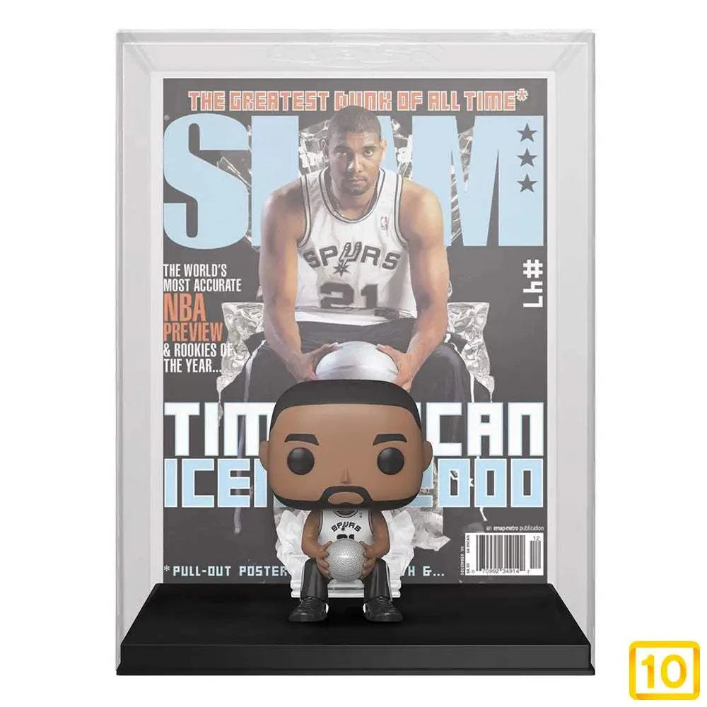 Funko NBA Cover POP! Basketball Vinyl Figura Tim Duncan (SLAM Magazin) 9 cm - 10pristine