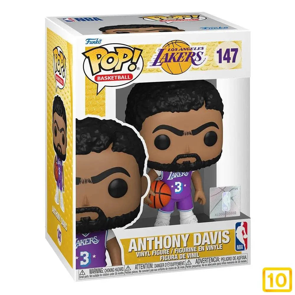 Funko NBA Lakers POP! Basketball Vinyl Figura Anthony Davis (City Edition 2021) 9 cm - 10pristine
