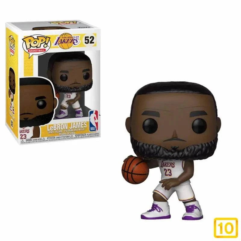 Funko NBA POP! Sports Vinyl Figura LeBron James White Uniform (Lakers) 9 cm - 10pristine