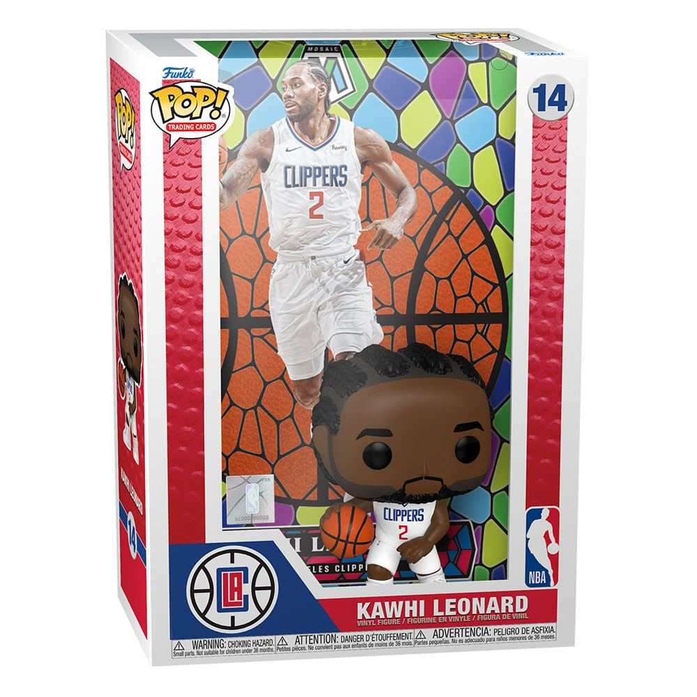 Funko NBA POP! Trading Cards Vinyl Figura Kawhi L (Mosaic) 9
