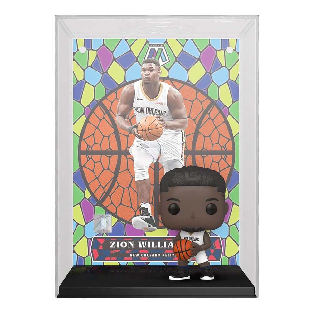 Funko NBA POP! Trading Cards Vinyl Figura Zion Williamson (Mosaic) 9 c10pristine