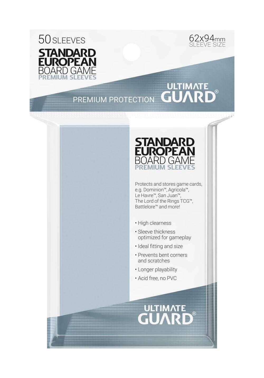 Sleeves Cartas del Juego de Mesa Standard European Ultimate