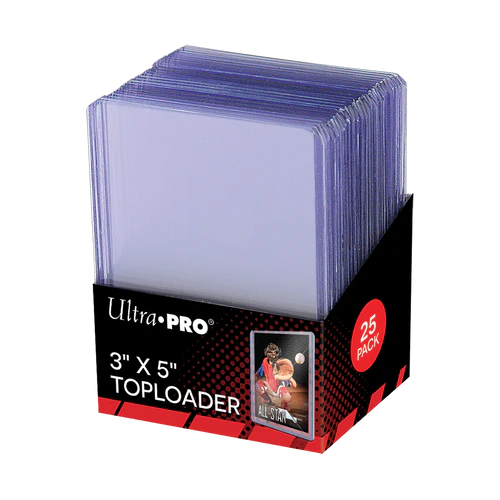 Toploader Ultra Pro 3" x 5" 25 Pcs10pristine