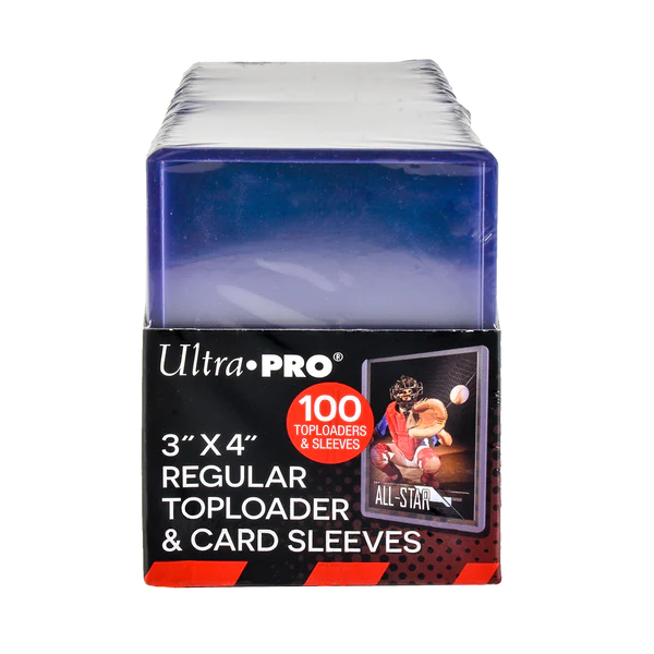 Toploader Ultra pro Regular 100 Piezas & 100 Sleeves10pristine
