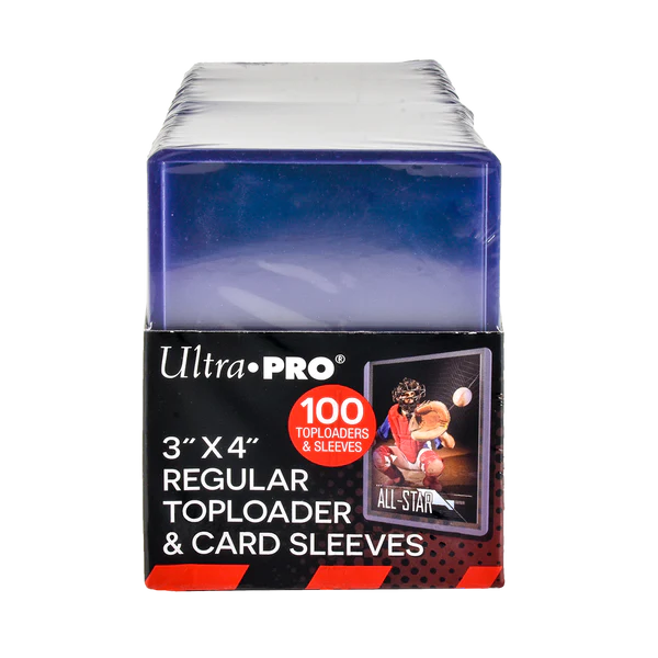 Toploader Ultra pro Regular 100 Piezas - Accesorios