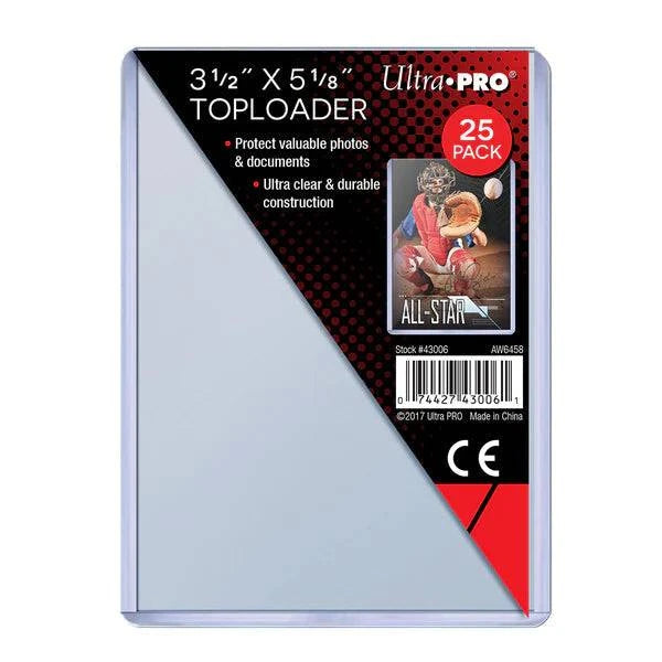 Toploader UltraPro 3-1/2" x 5-1/8" Photos/Fotos 25pcs10pristine