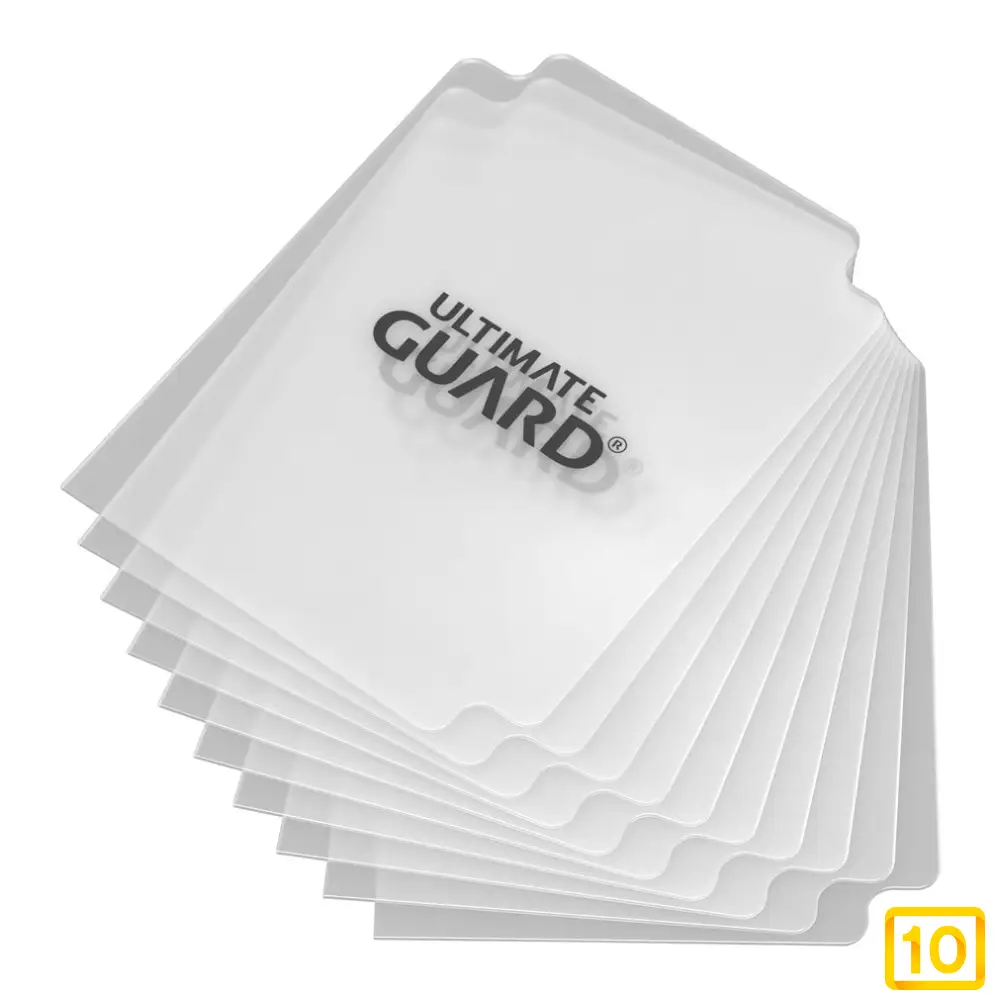 Ultimate Guard Card Dividers Tarjetas Separadoras Transparente (10 Pie10pristine